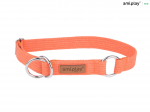 Kaelarihm koertele Amiplay Cotton, oranž, 490 - 850 mm x 30 mm, 49-85
