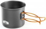 Pott GSI Outdoors Halulite Aluminium Bottle Cup, adoneeritud alumiinium, 10.4 cm, 0.591 l, hall v.