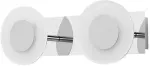 Nutivalgustus lagi Ledvance Wifi Smart+ Orbis Wave Bath 320 TWCR AC31434, LED, 3000 - 6500 &deg;K, 2 x 15 W, h&otilde;be v. / h&otilde;be v.