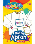 P&otilde;ll Colorino Hobby Apron, valge v., pol&uuml;vin&uuml;&uuml;lkloriid (pvc)