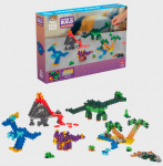 Konstruktor Dante Plus-Plus Learn to Build Dinosaurs 014-3918, 500 tk