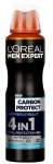 Meeste deodorant L&rsquo;Or&eacute;al Paris Men Expert Carbon Protect 4In1, 150 ml