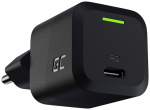 Telefoni laadija Green Cell CHARGC06, USB-C, must v., 22 W