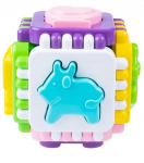 Arendav m&auml;ng kubas, 11 cm, mitmev&auml;rviline