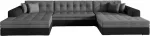 Nurgadiivan Vento Sawana 05, Soft 11, must v./tumehall v., 165 x 355 cm x 80 cm
