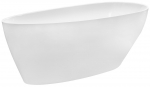 Vann, teisaldatav Besco Goya 170, 170 cm x 72 cm x 61 cm, ovaalne, valge