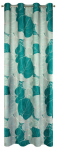 &Ouml;&ouml;kardin ZKNC-01, m&uuml;nt (mint) v./t&uuml;rkiissinine v., 140 cm x 250 cm