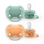 Lutt Philips Avent Ultra Soft Neutral Ultra soft Neutral, 0 kuud, roheline v./oranž v.