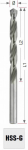 Metallist puur Exact DIN338, metall, hss-g, 10 mm x 13.3 cm