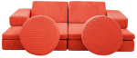 Diivanvoodi Atelier Del Sofa Puzzle, oranž v., 70 x 140 cm x 46 cm