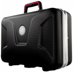 T&ouml;&ouml;riistakast Parat Silver Style, 46 cm x 31 cm x 18 cm, must