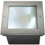 S&uuml;vistatav v&auml;lisvalgusti SLV Dasar 225, 31W, LED, IP65, roostevaba teras v., 25.5 cm x 17.5 cm