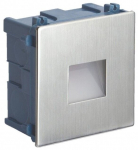 S&uuml;vistatav v&auml;lisvalgusti Su-Ma Mur Glass, 2.5W, LED, IP65, hall v., 10.9 cm x 7 cm