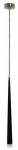 Valgusti rippuv AZzardo Stylo AZ0116, G9, 1 x 40 W, must v.