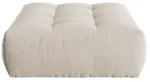 Tumba Micadoni Home Bloom Velvet, kreemjasvalge, 110 cm x 101 cm x 42 cm