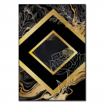 Vaip sise Conceptum Hypnose ASR CRPT-72, kuldne/must, 180 cm x 120 cm