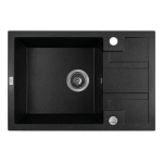 K&ouml;&ouml;givalamu Laveo Barbados SBB_713T, Black, graniit, 65 cm x 44 cm x 20 cm, must v.
