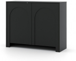 Kapp Arco, must v., 35 cm x 100 cm x 117 cm