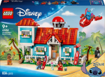 Konstruktor LEGO&reg; Disney Lilo ja Stitchi rannamaja 43268, 834 tk