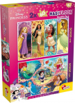 Pusle Lisciani Disney Princess, 35 cm x 50 cm, 120 tk, mitmev&auml;rviline