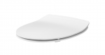 WC-poti prill-laud kaanega Cersanit, valge, 44.9 cm x 35.9 cm