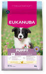 Kuiv koeratoit Eukanuba Puppy Medium Chicken, kanaliha/kalkun, 3 kg