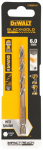 Metallist puur Dewalt, puit/metall/teras, hss, hex 1/4, 6 mm x 10.2 cm