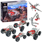 Konstruktor Metal 6in1, 288 tk, mitmev&auml;rviline