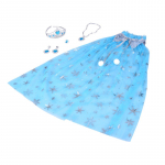 Kost&uuml;&uuml;m lastele, kuninganna Ice Queen ZA6028, sinine/h&otilde;be