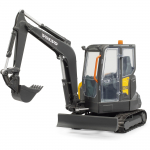 Ekskavaator Bruder Volvo ECR40, must v.