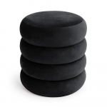 Tumba Akord Snuggo, must v., 42 cm x 42 cm x 44.5 cm
