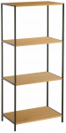 P&otilde;randariiul Home4you Harper, pruun v./must v., 110.5 cm x 50 cm x 30 cm