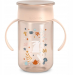 Laste kruus Suavinex Wonderland 402790, 340 ml, 1 aasta, 8 cm, plastik, roosa v.