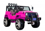 Laste elektriauto Jeep S2388, roosa v.