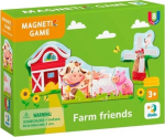 Magnetiline m&auml;ng Dodo Farm Friends, mitmev&auml;rviline, 8 tk