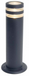 Vabalt seisev v&auml;lisvalgusti Lutec Focus, 35W, GU10, IP44, must v., 16 cm x 40 cm