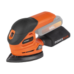 Juhtmevaba ekstsentriline lihvija Powerplus POWDP50200, 20 V