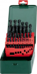 Metallist puurikomplekt Metabo 627152000, metall/teras, hss-r, silindriline, 1-13 mm x 15.1 cm