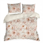 Voodipesukomplekt Florina PTB-43, roosa v./beež v., 70 x 80 cm, 200 x 220 cm, 3 os.