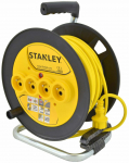 Pikendusjuhe trumlil Stanley, ST-SXECEL2QBVE, 3 x 1,5 mm&sup2;, 40 m, IP20, 4 pesa