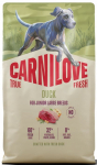 Kuiv koeratoit Carnilove True Fresh Junior Large, pardiliha, 4 kg