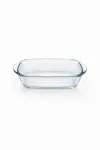 Serveerimiskauss, komplekt Hermia F10320, 400 ml, 17 cm x 10 cm, l&auml;bipaistev v., klaas