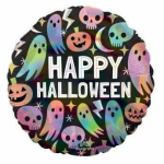 Fooliumist &otilde;hupall &uuml;mmargune Amscan Happy Halloween 43 cm, mitmev&auml;rviline