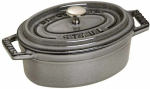 Emailitud malmpott Staub Mini Cocotte 40500-116-0, &Oslash;11 cm, 0.25 l, grafiit v.