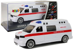 M&auml;ngu kiirabiauto Lean Toys 6912, valge v.