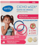 Juuksekumm Sanity Kids, sinine v./roosa v., 2 tk
