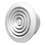 Ventilatsioonirest Europlast NGA100, plastik, 100 mm