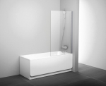 Vannisein Ravak PVS1-80, 80 cm x 140 cm x 80 cm, valge v./l&auml;bipaistev