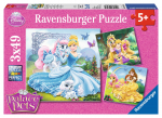 Pusle 3in1 Ravensburger Princesses 093465, 147 tk