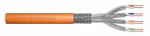 Juhe Digitus Cat.7 S/FTP Cable DK-1743-VH-1 S/FTP, S/FTP, 100 m, oranž v.